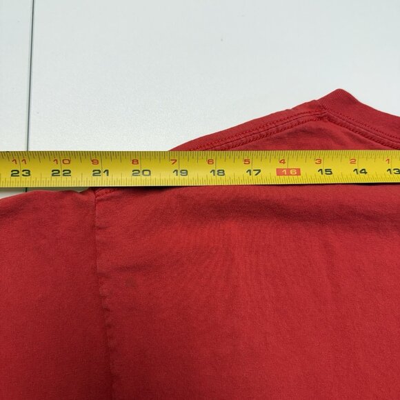 Vintage Anaheim Angels T Shirt Mens XL Red Los Angeles Lee Sport Y2K - Picture 9 of 10